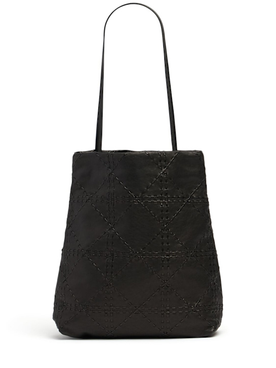 The Row: Lilou woven nappa leather tote bag - women_0 | Luisa Via Roma