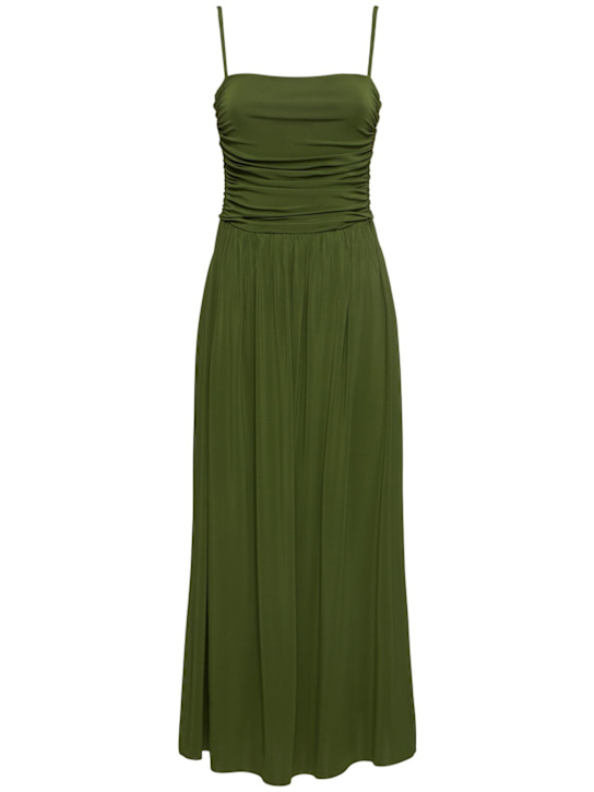 Weekend Max Mara: Ghia jersey crepe midi dress - women_0 | Luisa Via Roma