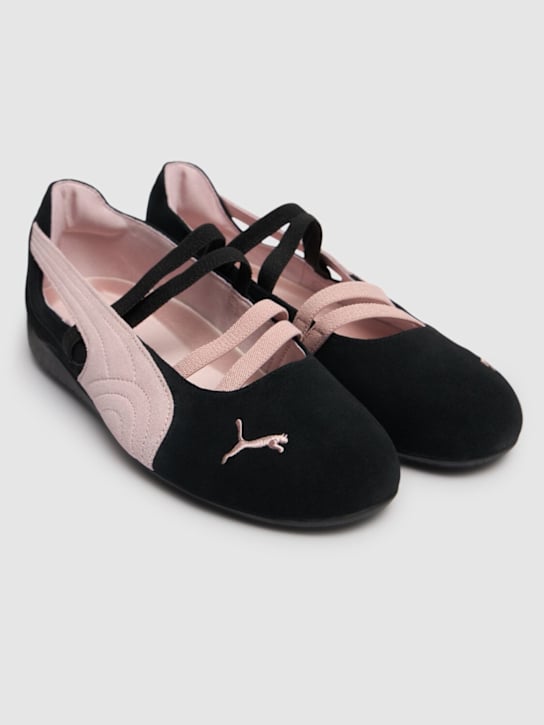 PUMA: Speedcat leather ballerina flats - women_1 | Luisa Via Roma