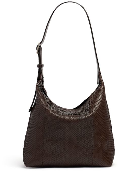 The Row: Borsa a spalla Isa in pitone - women_0 | Luisa Via Roma