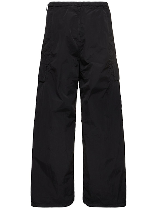C.P. Company: Flatt nylon oversize pants - Black - men_3 | Luisa Via Roma