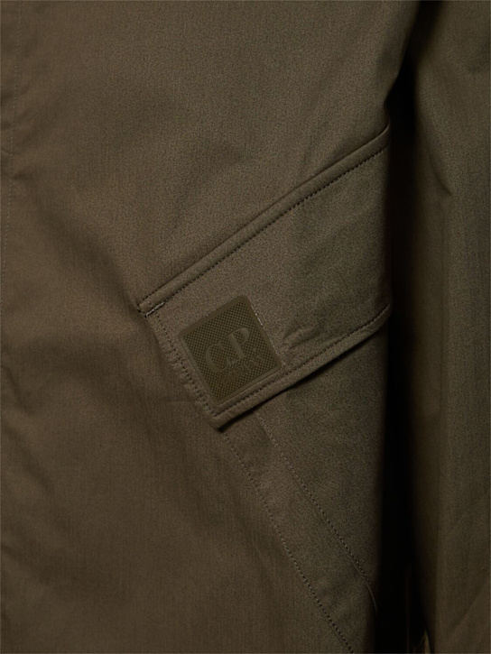 C.P. Company: Metropolis gabardine shirt - Green - men_2 | Luisa Via Roma
