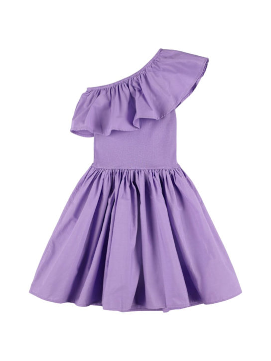Molo: オーガニックコットンポプリンワンピース - kids-girls_0 | Luisa Via Roma