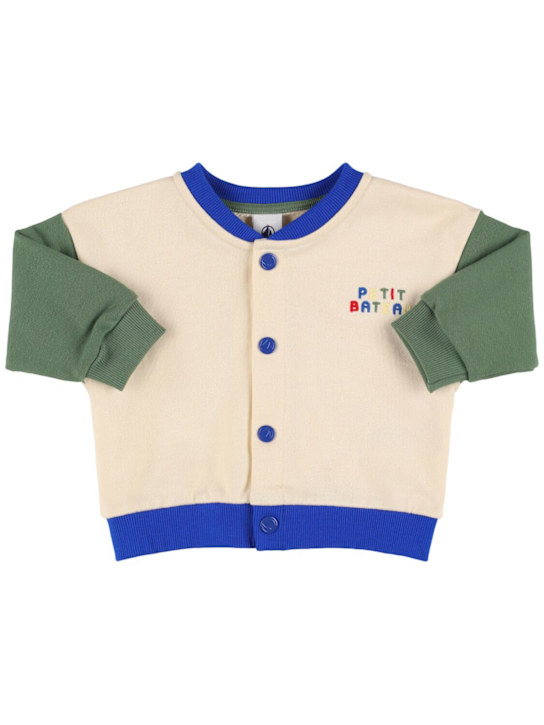 Petit Bateau: Cotton jacket - kids-boys_0 | Luisa Via Roma