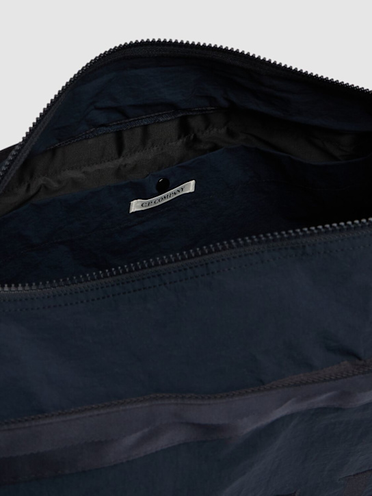 C.P. Company: Plain paper touch zipped bag - Total Eclipse - men_6 | Luisa Via Roma