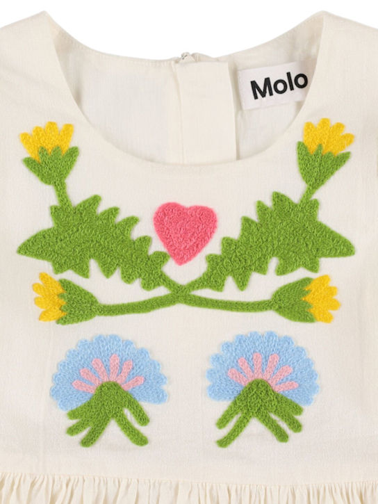 Molo: コットンワンピース - kids-girls_1 | Luisa Via Roma