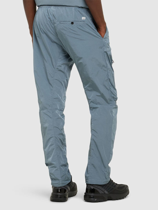 C.P. Company: Chrome-R cargo lens pants - Stormy Weather - men_2 | Luisa Via Roma