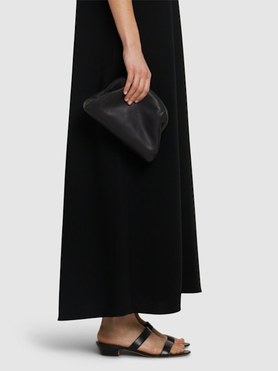 The Row: 25mm Awar strap sandals - Black - women_1 | Luisa Via Roma