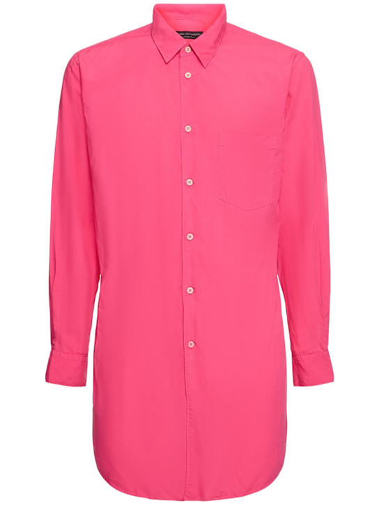 Comme des Garçons Homme Plus: Garment dyed poly shirt - men_0 | Luisa Via Roma