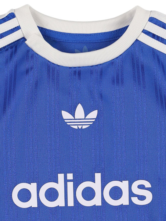 adidas Originals: リサイクル ポリTシャツ＆ショートパンツ - kids-boys_1 | Luisa Via Roma