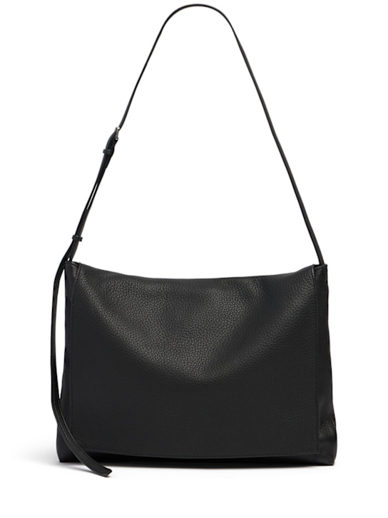 The Row: Nan soft leather messenger bag - women_0 | Luisa Via Roma