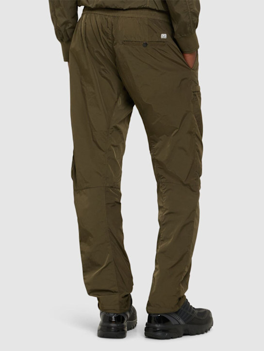 C.P. Company: Chrome-R cargo lens pants - Green - men_2 | Luisa Via Roma