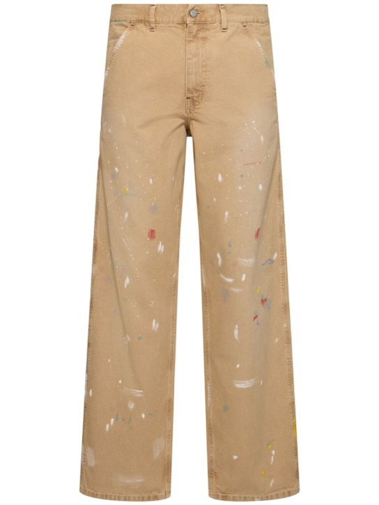 Roy Roger's: Pantaloni Still Alive Statement in tela - Ruggine - men_0 | Luisa Via Roma