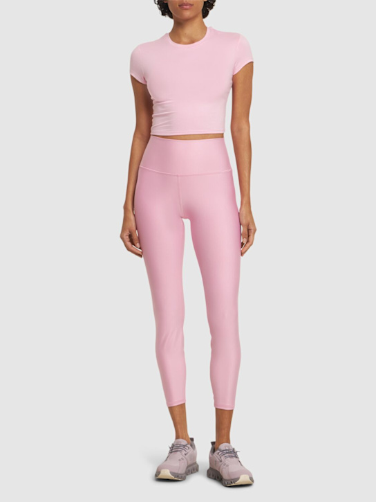 Alo Yoga: Camiseta de Alosoft Finesse - women_1 | Luisa Via Roma