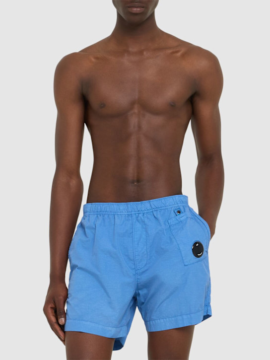 C.P. Company: Lens swim shorts - Pacific Coast - men_1 | Luisa Via Roma