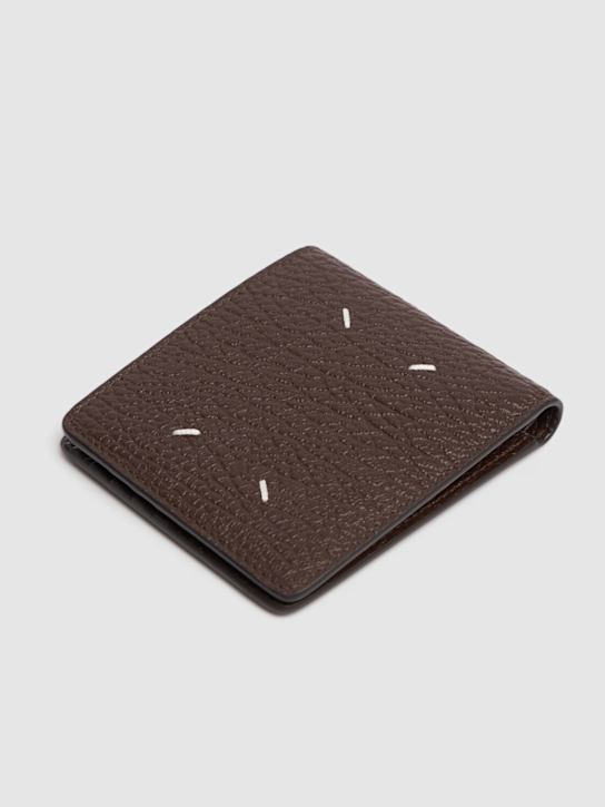 Maison Margiela: Slim billfold wallet - men_1 | Luisa Via Roma