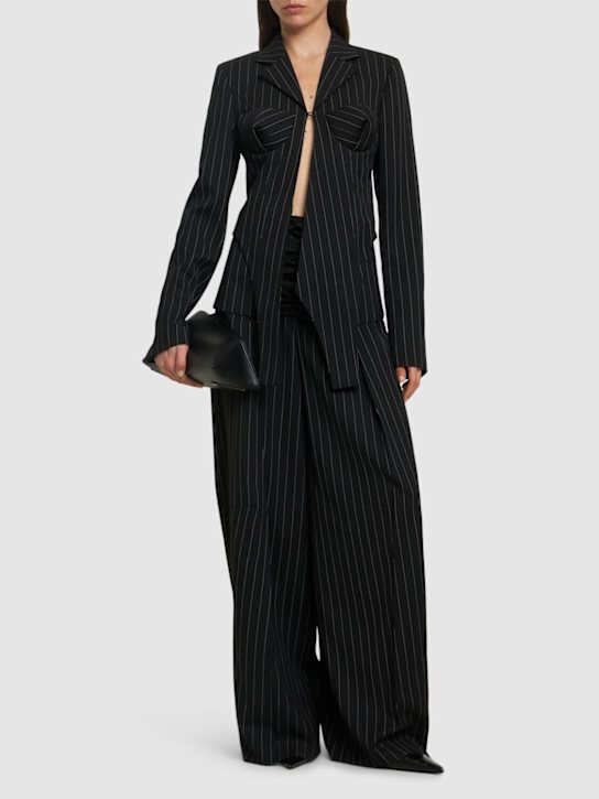 Jean Paul Gaultier: Tailored fitted blazer - women_1 | Luisa Via Roma
