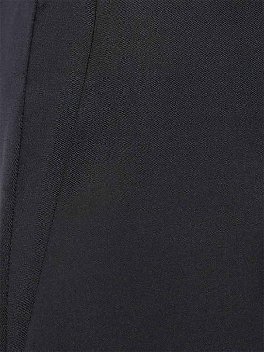 Mvp Wardrobe: Greta stretch viscose shorts - Black - women_4 | Luisa Via Roma