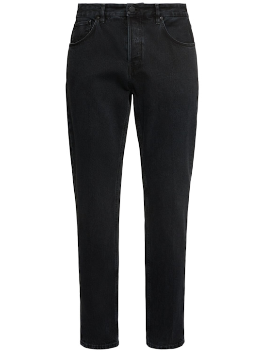 PT Torino: Reggae 5 pocket denim jeans - Black/Grey - men_0 | Luisa Via Roma