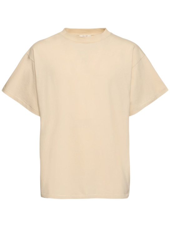 The Row: Sato cotton t-shirt - Clay - men_0 | Luisa Via Roma