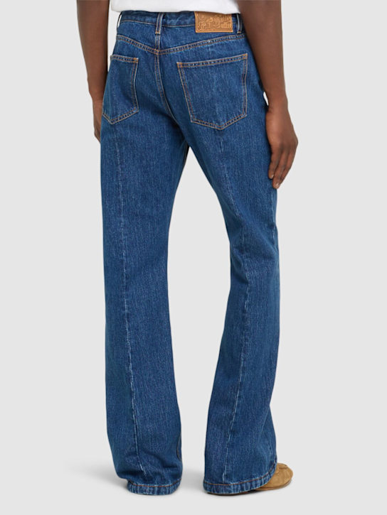 Bally: Cotton denim jeans - Blue - men_2 | Luisa Via Roma
