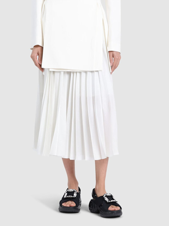 Roger Vivier: 40mm Viv Run Scuba sandals - women_1 | Luisa Via Roma