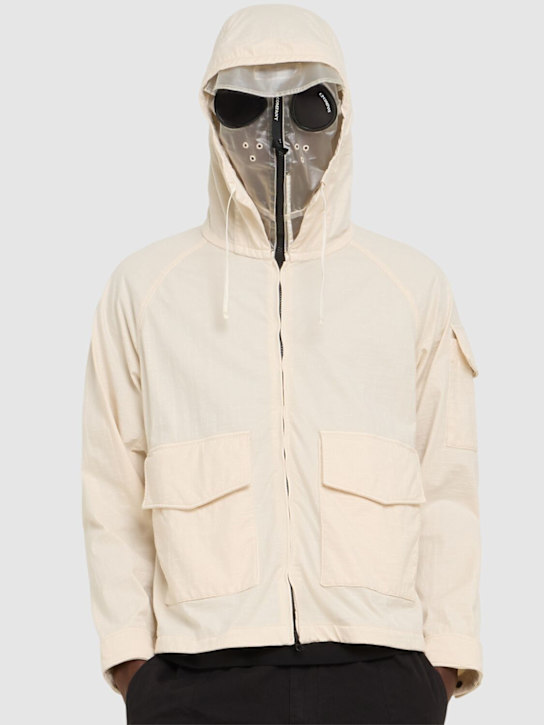 C.P. Company: Explorer jacket - Pistachio Shell - men_3 | Luisa Via Roma
