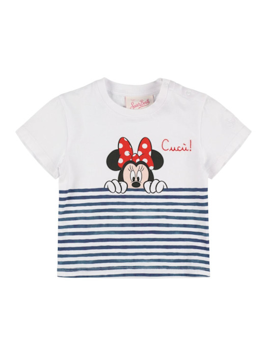 Mc2 Saint Barth: Cucù! コットンジャージーTシャツ - kids-girls_0 | Luisa Via Roma
