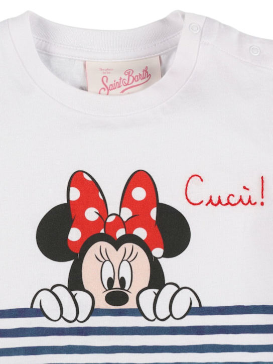 Mc2 Saint Barth: Cucù! コットンジャージーTシャツ - kids-girls_1 | Luisa Via Roma