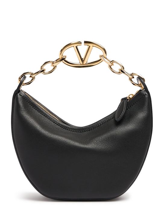 Valentino Garavani: Mini VLogo Moon ナッパレザーバッグ - women_0 | Luisa Via Roma