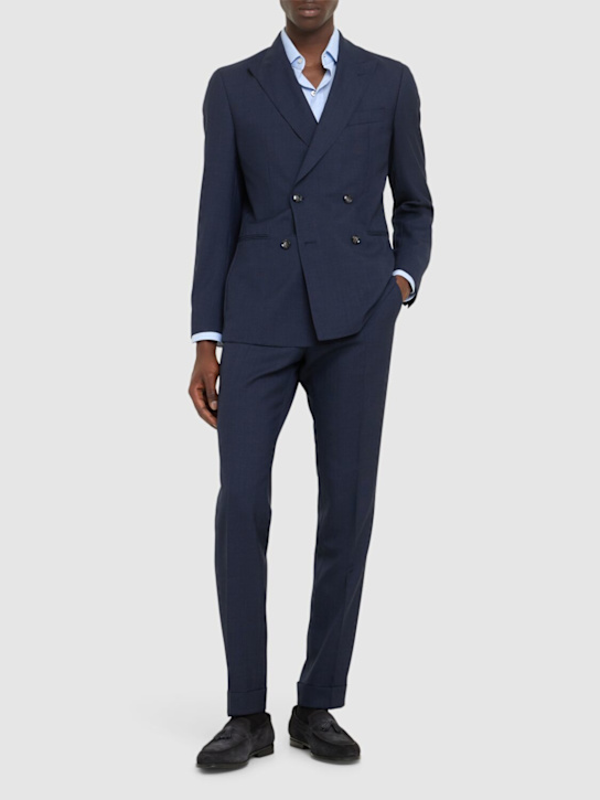 Boss: Huge double breasted wool suit - men_1 | Luisa Via Roma