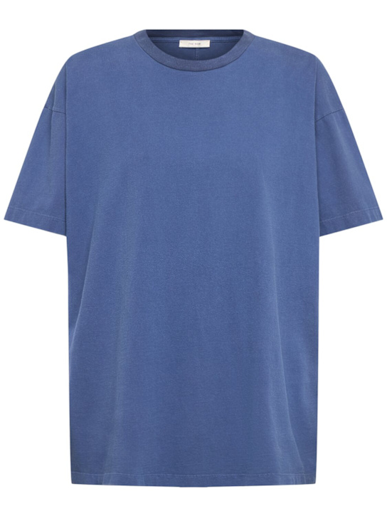 The Row: Lavinia cotton jersey t-shirt - women_0 | Luisa Via Roma