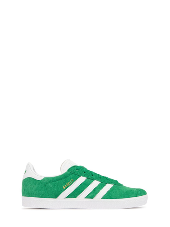 adidas Originals: Gazelle lace-up sneakers - kids-boys_0 | Luisa Via Roma