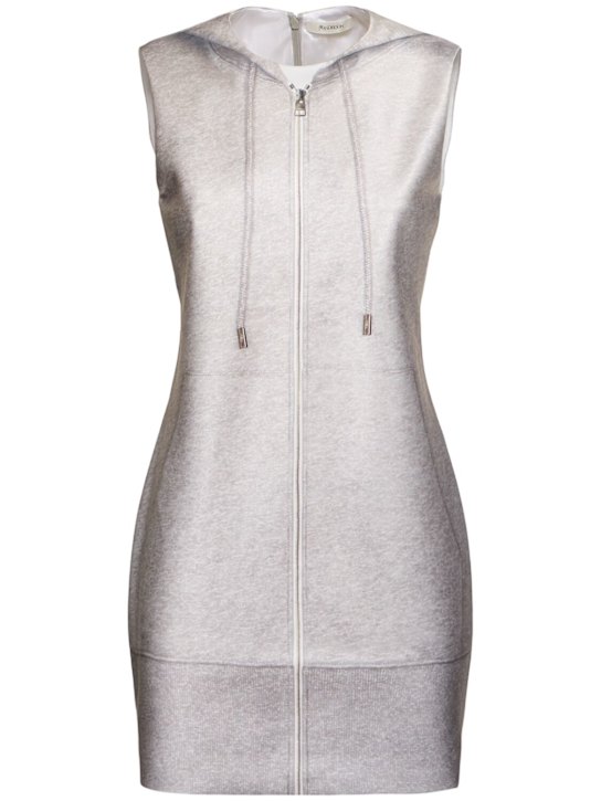 Trompe l'oeil mini shift dress