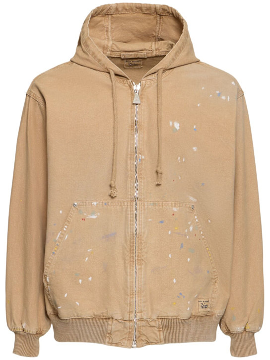 Roy Roger's: Hooded zip jacket - men_0 | Luisa Via Roma