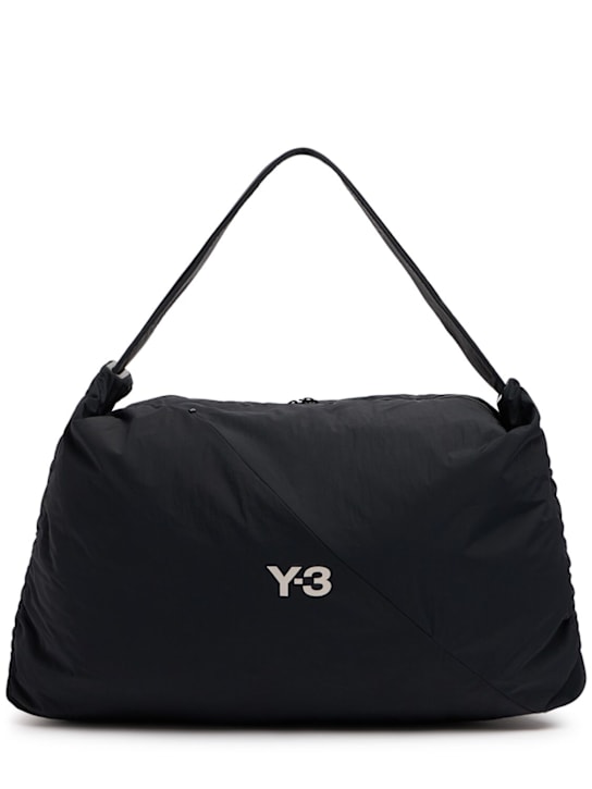 Y-3: Y-3 bag - Black - men_0 | Luisa Via Roma