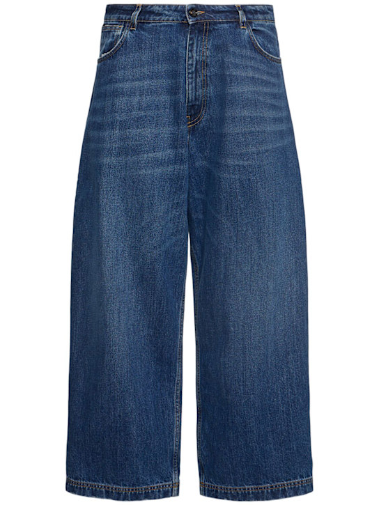 Lc23: Wide denim jeans - Blue - men_0 | Luisa Via Roma