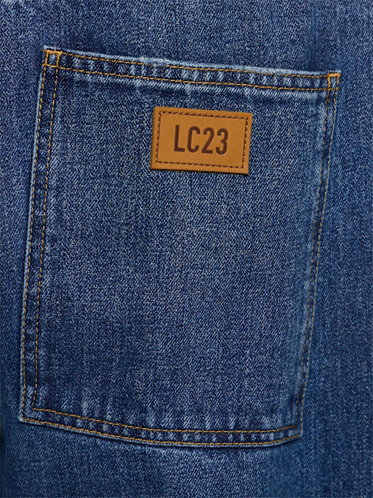 Lc23: Wide denim jeans - Blue - men_4 | Luisa Via Roma