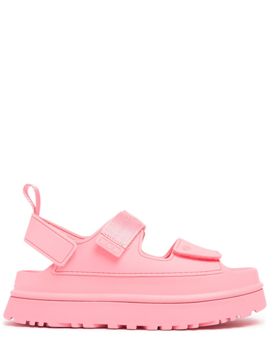 Ugg: 44mm Golden Glow TPU sandals - women_0 | Luisa Via Roma