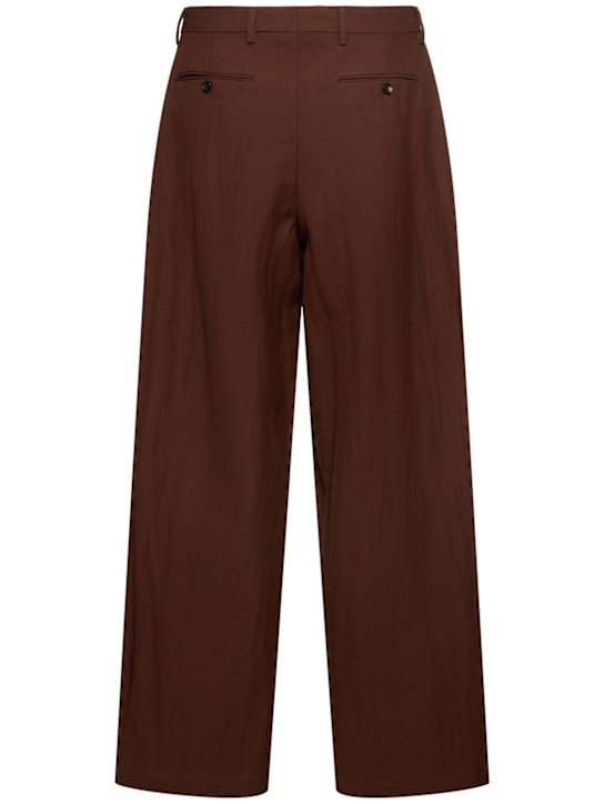 Lc23: Nylon wide pants - Brown - men_3 | Luisa Via Roma