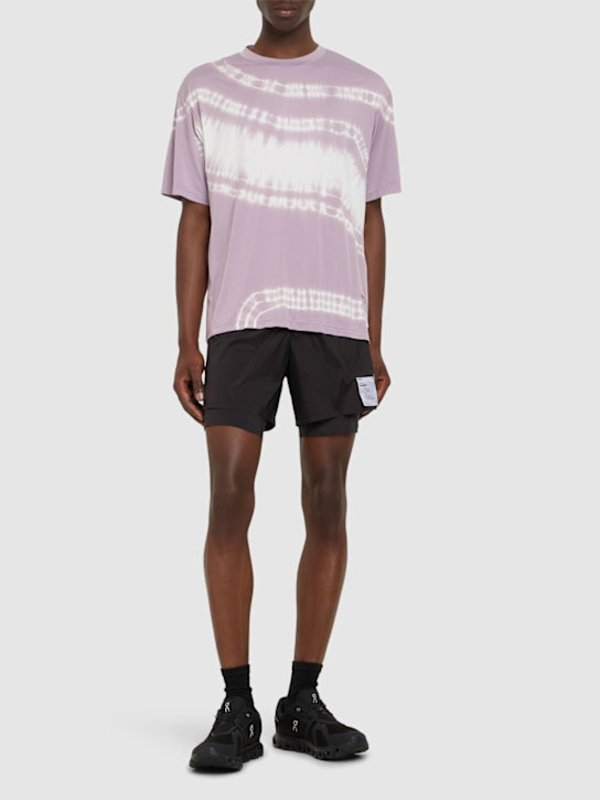 Satisfy: AuraLite t-shirt - Aged Purple - men_1 | Luisa Via Roma