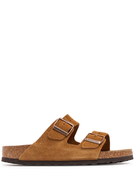 BIRKENSTOCK: Arizona SFB suede sandals - women_0 | Luisa Via Roma