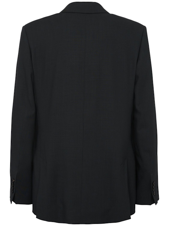 AMI Paris: Double breasted blazer - men_1 | Luisa Via Roma