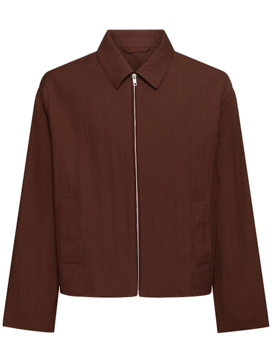 Lc23: Wool overshirt - men_0 | Luisa Via Roma