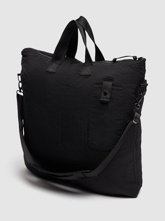 C.P. Company: Nylon B lens tote bag - Black - men_5 | Luisa Via Roma