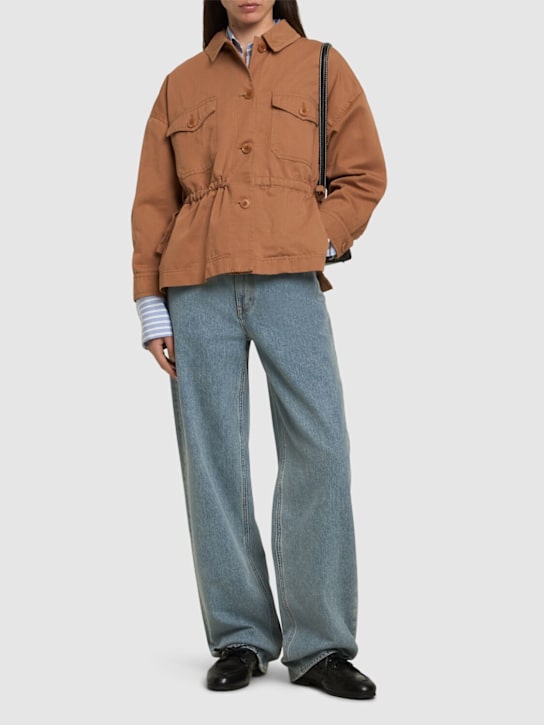 Eger cotton & linen jacket - Thumbnail 2