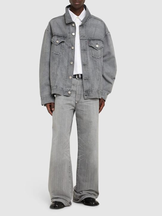 JUNYA WATANABE: Levi's cotton denim jeans - Grey - men_1 | Luisa Via Roma