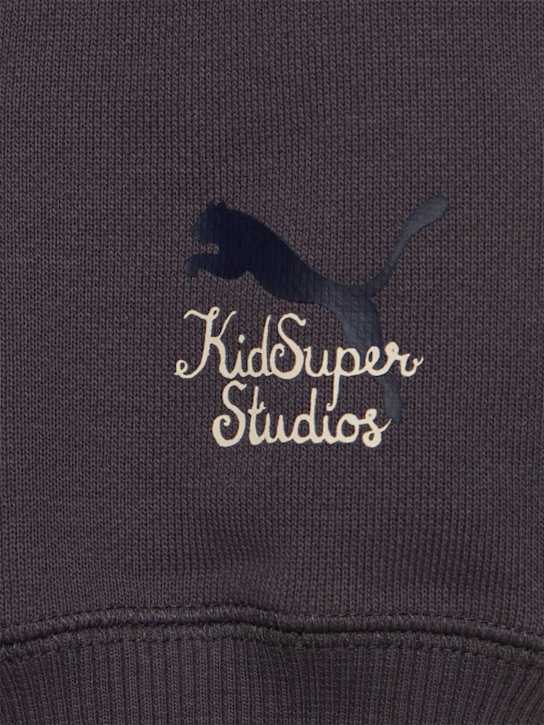 PUMA: KidSuper Studios Progressive hoodie - Dark Coal - men_4 | Luisa Via Roma