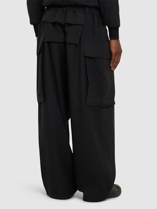 Y-3: Cargo pants - Black - men_2 | Luisa Via Roma