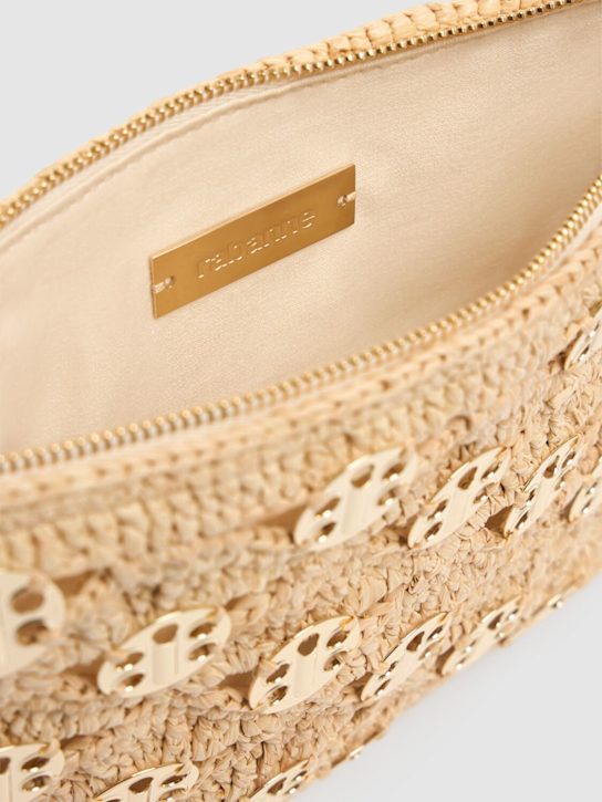 Rabanne: Raffia pouch - women_5 | Luisa Via Roma